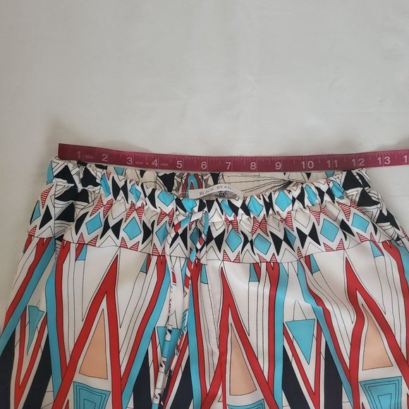 BLACK BEAD Women's Multicolor Palazzo W/ Inner Shorts Wide Leg Pants Size Medium - Picture 10 of 14
